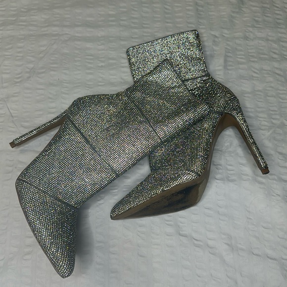 Steve Madden Winona Rhinestone Boots - Picture 3 of 7